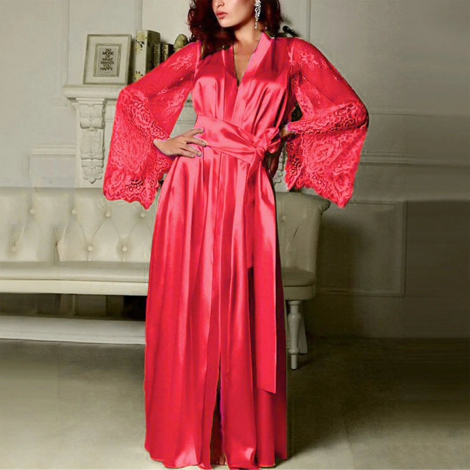 Домашние длинные халаты 2